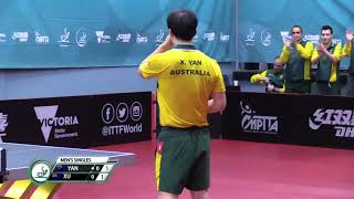 2019 Australian Olympic Qualification - Chris Yan vs Nathan Xu  - Singles Short Form