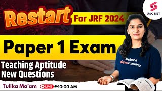 UGC NET 2024 Paper 1 Revision | UGC NET Paper 1 Teaching Aptitude New Questions | Tulika Ma'am