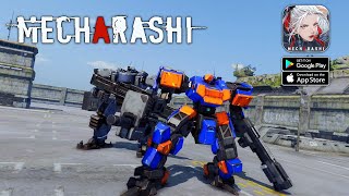 Mecharashi (Front Mission: Borderscape) - NEW CBT Gameplay (Android/iOS)