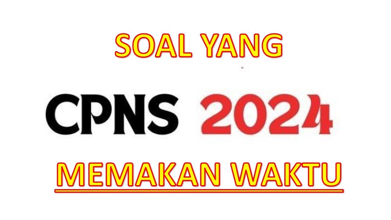 SOAL SKD CPNS 2024 || KEDINASAN || Tes Intelegensi Umum (Part 2) - YouTube