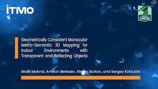 IROS2023 Monocular metric-semantic mapping