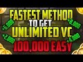 NBA 2K17 *NEW* FASTEST UNLIMITED VC METHOD!! BEST UNLIMITED VC GLITCH!! 100,000 VC EASY!! PATCH 7!