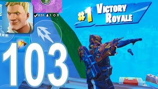 Fortnite Mobile - Gameplay Walkthrough Part 103 - Solo Win (iOS, Android)