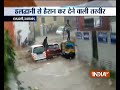 shocking video cars swept away in torrential rains in uttrakhand s haldwani