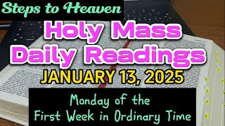 HOLY MASS DAILY READINGS | SUNDAY, JANUARY 12, 2025