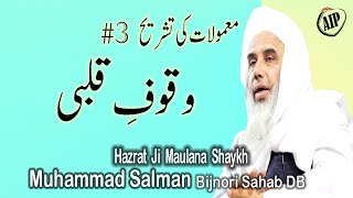 Wuqoof E Qalbi by Hazrat Ji Maulana Salman Bijnori Sahab DB! Al Islah Production