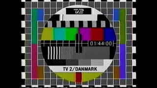 TV2 siger godnat i ca 1992 med programoversigt