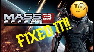 Rewriting Mass Effect 3's Ending