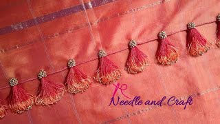 How to make double layer tassels with neat finishing / Standard measurement for perfect finishing /