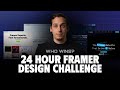 Reviewing 4 Framer Landing Page Designs Made in 24 Hours
