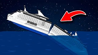 ⚓Famous Ships Sink Like Titanic | Animation