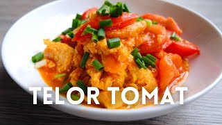 (ENG SUB) Mom's Recipe: Chinese Tomato Egg Stir-fry