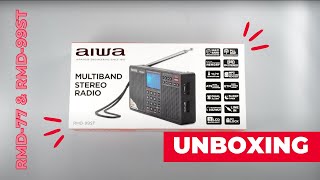 Multiband Radios RMD-77 \u0026 RMD-99ST | Unboxing | Aiwa Europe