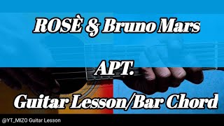 ROSÈ & Bruno Mars - APT. (Guitar Lesson/Perhdan)