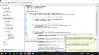 Java Sqlite Example
