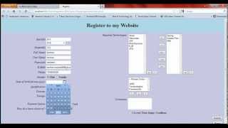 Registration Example in Struts2.avi