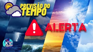 🔴 ALERTA DE TEMPO SEVERO ENTRE 1º E 2 DE DEZEMBRO