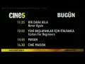 cine5 yayın akışı jenerik müziği 1994 2009 uzun versiyon