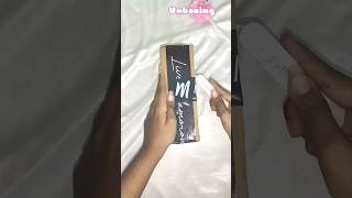 Unboxing lipstick \u0026 sheet mask from myglamm #unboxing #myglamm #lipstick #sheetmask