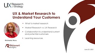 How to Leverage UX and Market Research to Understand Your Customers