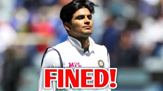 Shubman Gill & India FINED by ICC...Why?! | Shubman Gill India Vs Australia WTC Final News Facts