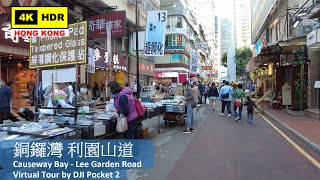 【HK 4K】Causeway Bay - Lee Garden Road | 銅鑼灣 利園山道 | DJI Pocket 2 | 2021.11.13