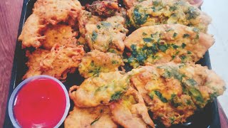 Pakora Platter|four different recipes of fritters|Cook with javaria.