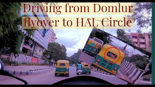 Driving from #Domlur flyover to #HAL Circle | #OldAirportRoad | #4K | #Bangalore | #Bengaluru