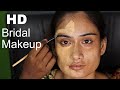 Best Affordable HD Bridal Makeup/  Bridal Makeup On Dry Skin