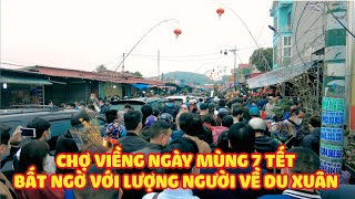 Chợ Viềng Vụ Bản Nam Định Chiều Mùng 7 Tấp Lập Người Du Xuân