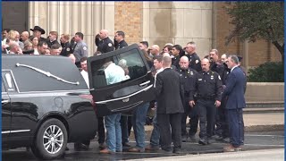 Hundreds honor Abilene firefighter Hunter Patterson during funeral procession