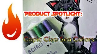 PRODUCT SPOTLIGHT: Copic Ciao Sea colors set of 6 markers - Customer Review