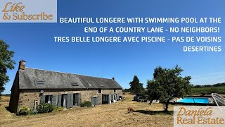 Mayenne, Desertines: Discover this gorgeous Stone Cottage with Swimming Pool! €255,500