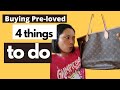 GUIDE to buying preloved designer handbags