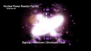 Nuclear Power Reactor Facility. Startup | Meltdown | Shutdown | Stall.