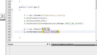 Desktop Application GUI in Java, JFrame, JPanel, JButton, JLabel