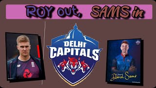 #dream11ipl2020 #delhicapitals #danielsams DANIEL SAMS IN DELHI CAPITALS
