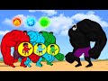 Evolution Of Hulk PREGNANT  DARK vs ICE, FIRE And EARTH  Animation Skill