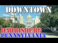 Harrisburg - Pennsylvania - 4K Downtown Drive