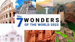 7 Wonders of the world New Updated 2022 - Travel video