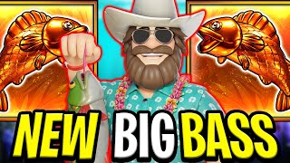 NEW BIGGER BASS SPLASH SLOT - MAX BET SUPER BONUS BUY!