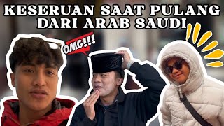 PERJALANAN PULANG UMROH DARI MADINAH KE INDONESIA || MAMA LELA TEAM !!!