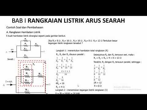 Video Pembahasan Contoh Soal Fisika Kelas XII | Rangkaian Listrik ...