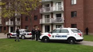 Raw Video: The scene at the Glengarry Apartments