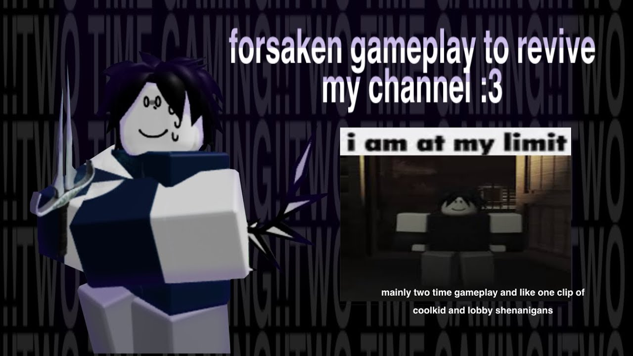 Twotime Gaming Forsaken Roblox Youtube