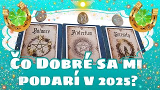 ČO DOBRÉ sa mi podarí v roku 2025??? 😍🎉🍀🐞✨️👼🙏🎉 #vykladkaret #vykladkariet