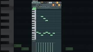 Easy Trap Melody For Beginners In FL Studio 🎶 #shorts #flstudio