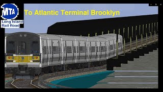 OpenBVE Long Island Railroad M7 From Jamaica To Atlantic Terminal Brooklyn