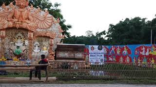 Tinsukia Tingrai Habi Durga puja 2019 SHARDA  TROPHY Best puja \u0026 E_ MEDIA Best Puja AWARD