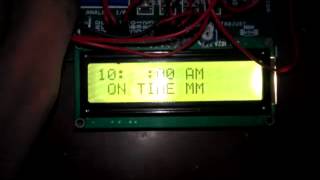 Programmable Digital Clock using PIC16F877A